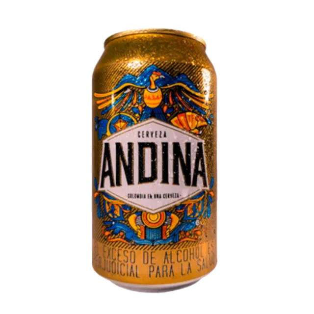 Cerveza Andina en lata de Papichulo