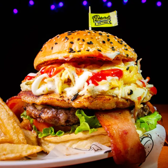 Burguer Mixta de Papichulo